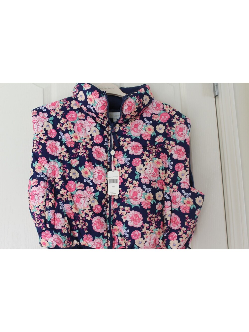 Simply Southern Floral Puffy Vest 00191 - Picture 5 of 8